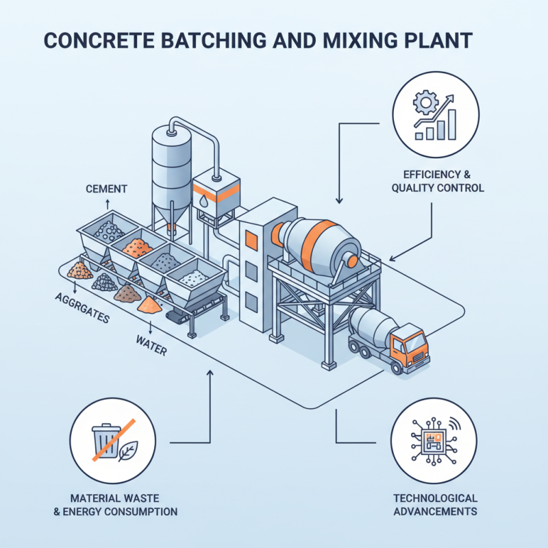 What is a Concrete Batching And Mixing Plant and How Does It Work?
