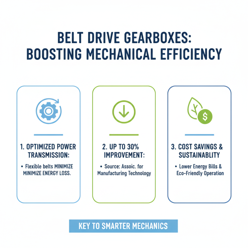 Why is a Belt Drive Gearbox Essential for Efficient Power Transmission?