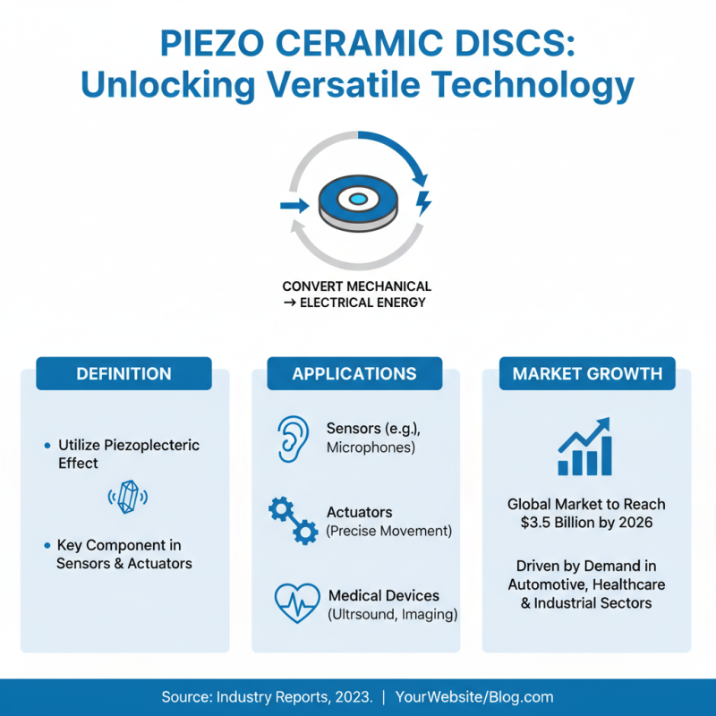 Top Quality Piezo Ceramic Disc for Global Buyers Why Choose?