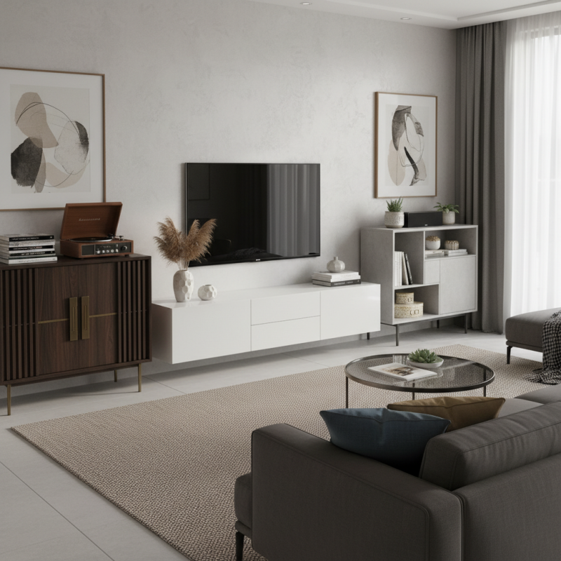China Top Modern TV Sideboard Styles for Your Living Room?