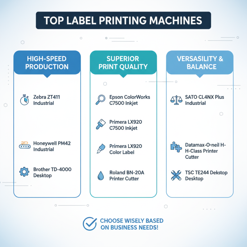 The Best Label Printing Machine for Your Business Needs?