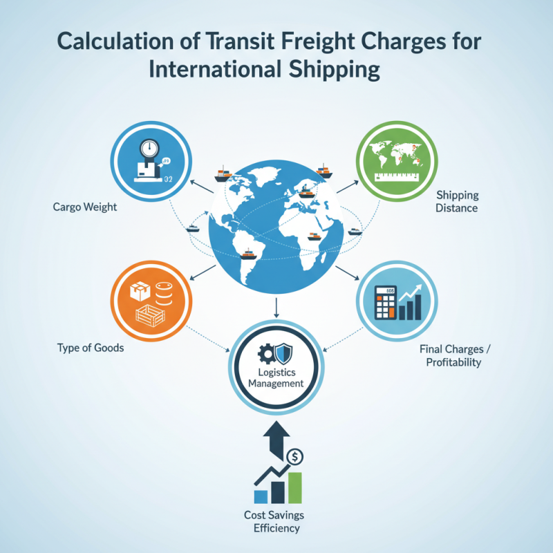 How to Calculate Transit Freight Charges for International Shipping?