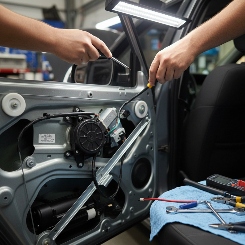 What is the Process of Fixing Window Motor in Cars?