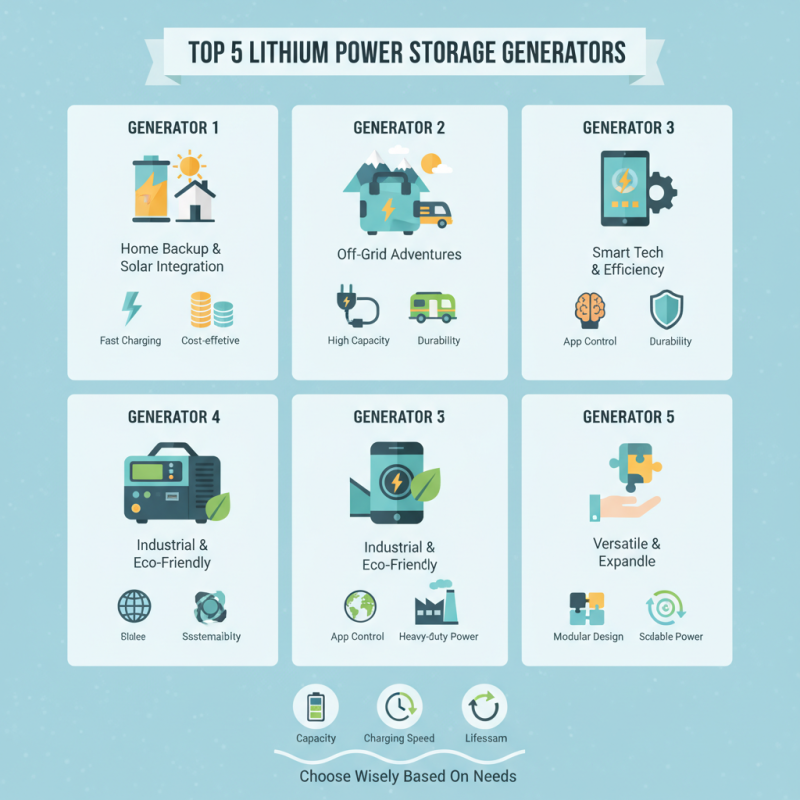Top 5 Lithium Power Storage Generators You Need to Know?