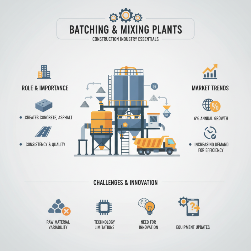 What is Batching And Mixing Plants and How Do They Work?