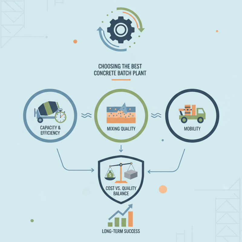How to Choose the Best Concrete Batch Plant for Your Needs?