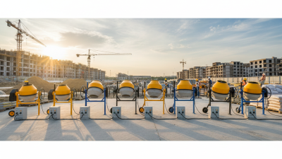 Top 10 Electric Cement Mixer Choices for Global Buyers?