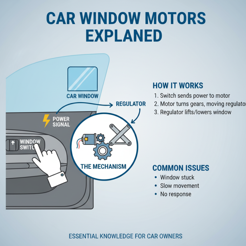 What is the Process of Fixing Window Motor in Cars?