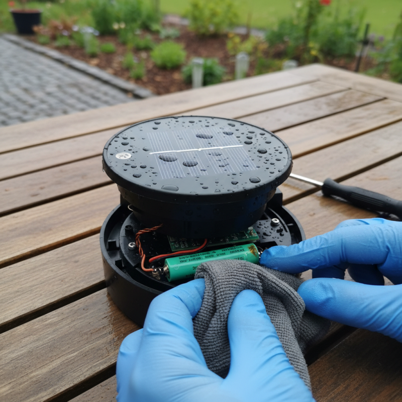How to Fix Solar Outdoor Lights That Stop Working After Rain?