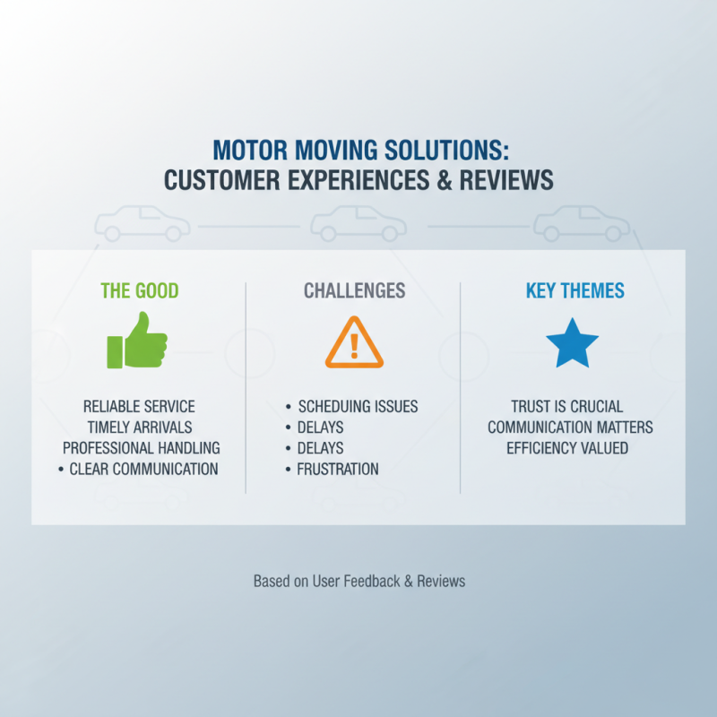 2026 Best Motor Moving Solutions for Effortless Transportation?