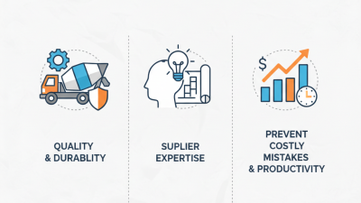 Why Choose the Best Concrete Mixer Truck Suppliers for Your Business?