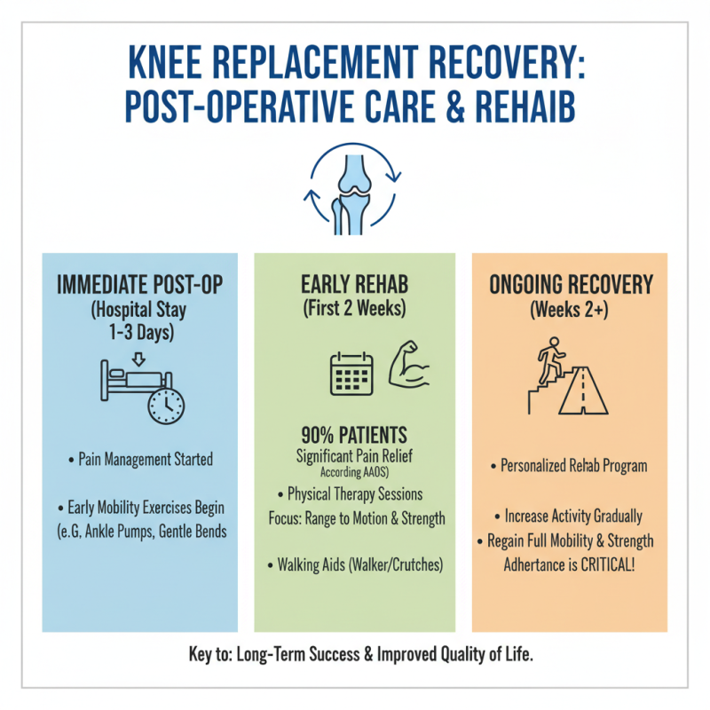 What is knee replacement for osteoarthritis and how does it help?