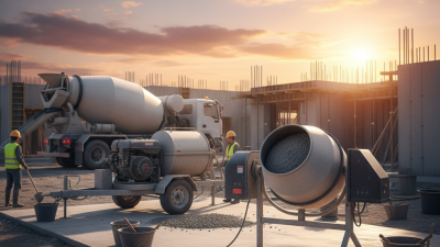How to Choose the Best Cement Mixer for Your Projects?