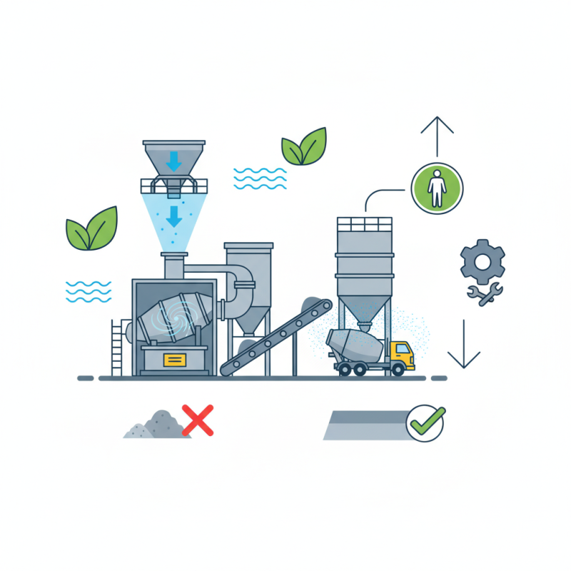 How to Effectively Control Dust in Concrete Batch Plants?