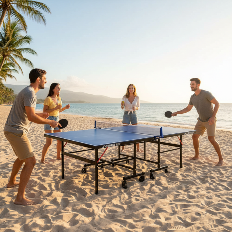 China Top Foldable Outdoor Ping Pong Tables for Ultimate Fun?
