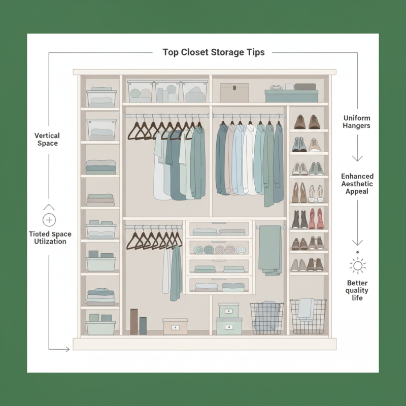 Top Closet Storage Tips for Maximizing Space Efficiently?