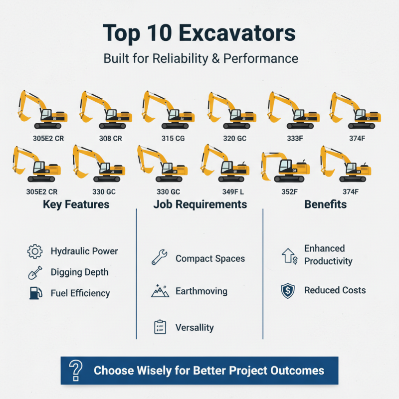 Top 10 Caterpillar Excavators for Your Heavy Machinery Needs?