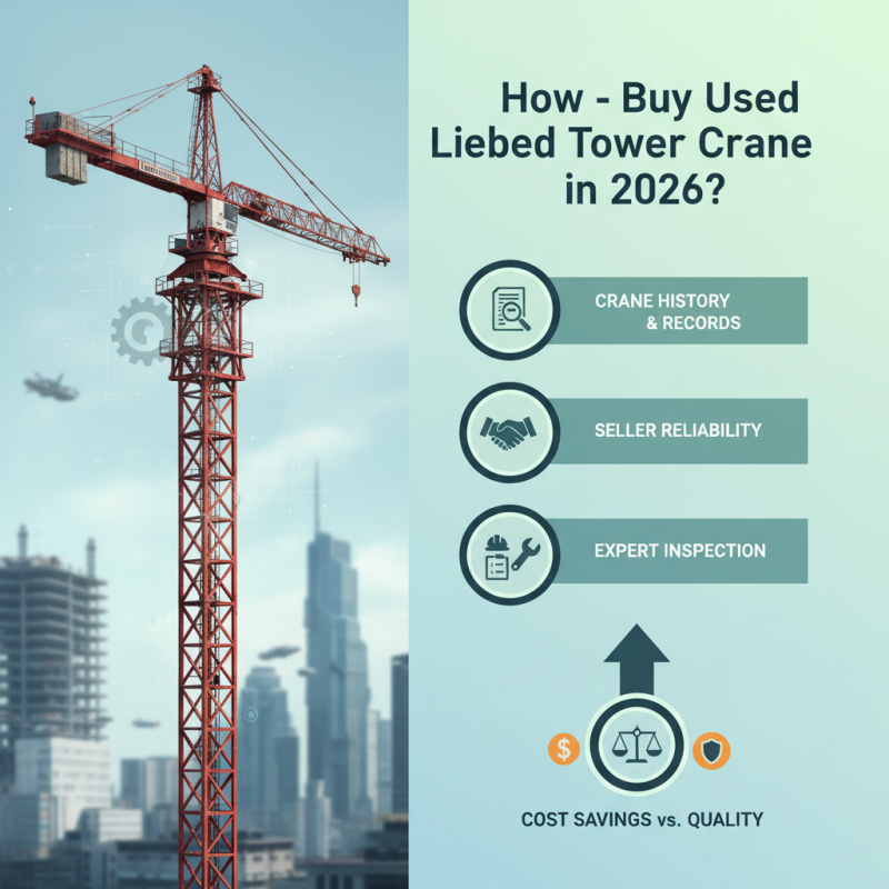 How to Buy Used Liebherr Tower Crane in 2026?