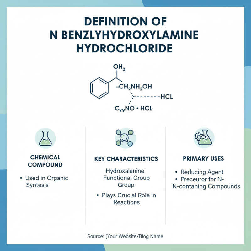 What is N Benzylhydroxylamine Hydrochloride and Its Uses?