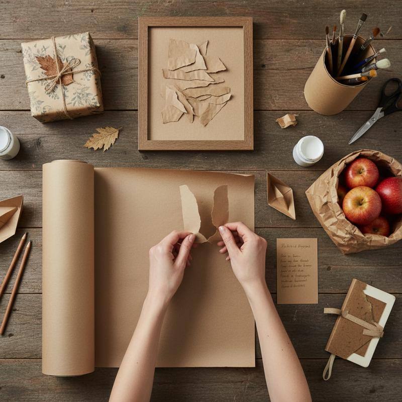 Top Uses for Brown Paper Roll in Creative Projects and Everyday Life?