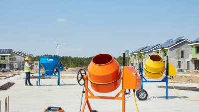 Top Electric Concrete Mixer Options for Global Buyers?