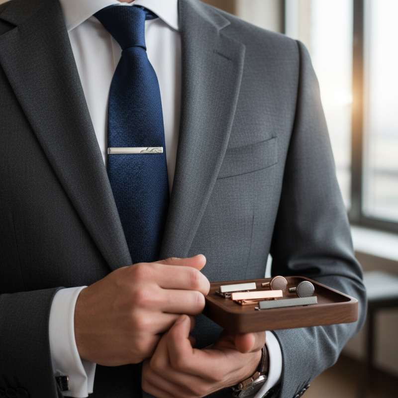 Why Choose a Tie Clip Set for Your Professional Look?