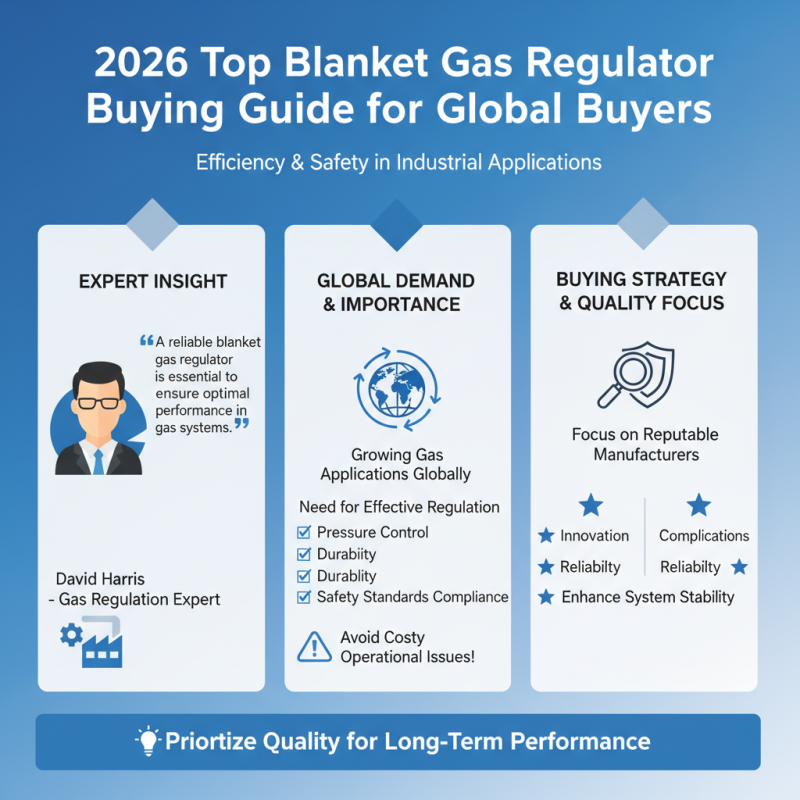 2026 Top Blanket Gas Regulator Buying Guide for Global Buyers?