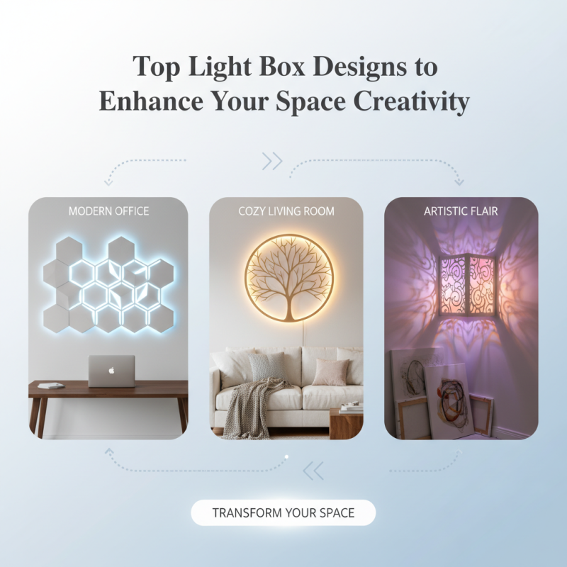 Top Light Box Designs to Enhance Your Space Creativity?