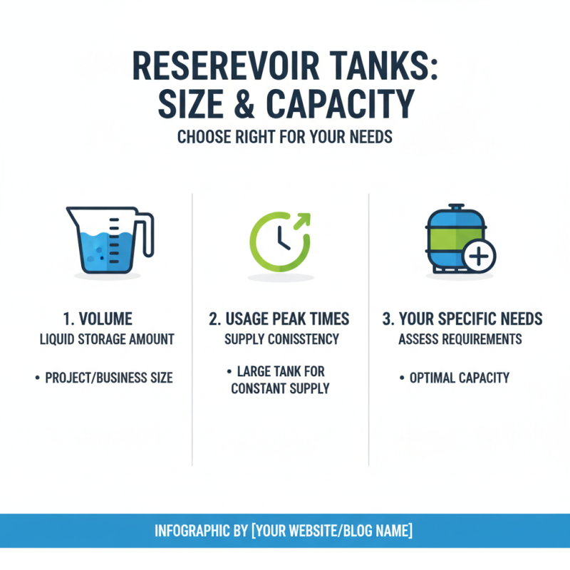 How to Choose the Right Reservoir Tanks for Your Needs?