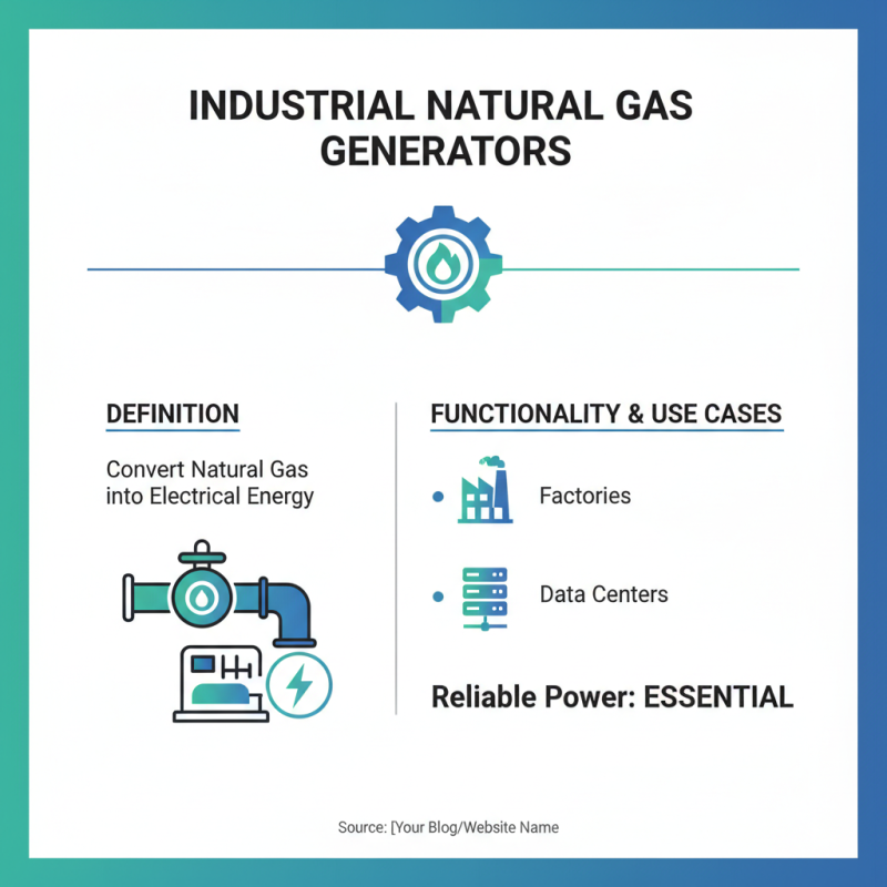 What is an Industrial Natural Gas Generator and Its Benefits?