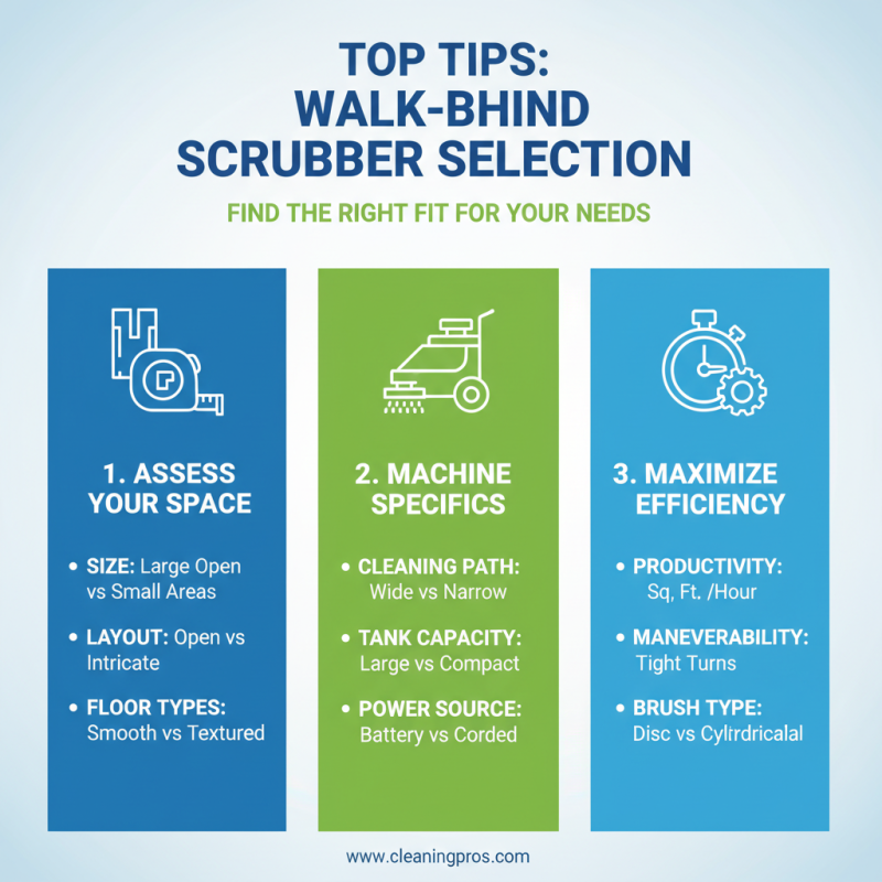 Top 10 Walk Behind Scrubber Tips for Efficient Cleaning?