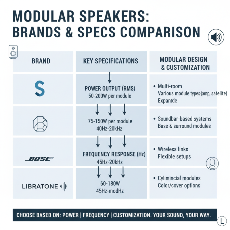 Top Modular Speaker Designs for Modern Audio Needs?