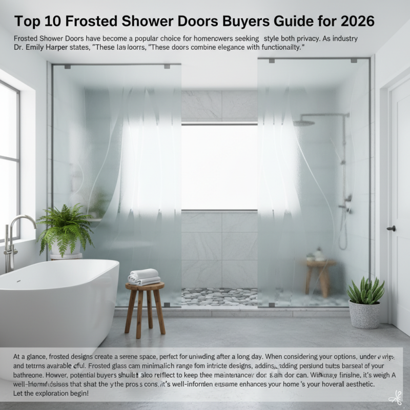 Top 10 Frosted Shower Doors Buyers Guide for 2026?