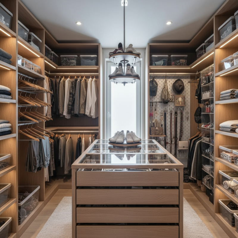 Smart Closet Storage Hardware Tips for Maximum Space Efficiency?