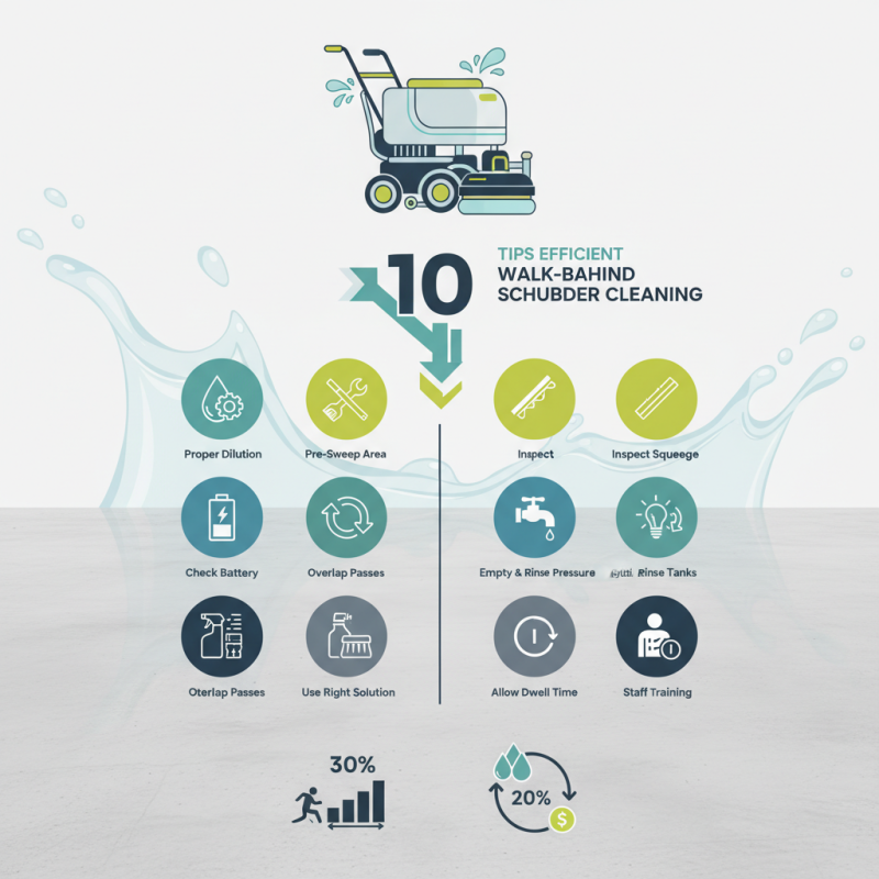 Top 10 Walk Behind Scrubber Tips for Efficient Cleaning?
