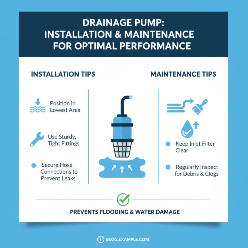 Best Drainage Pump Options for Efficient Water Management?