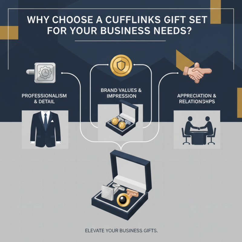 Why Choose a Cufflinks Gift Set for Your Business Needs?