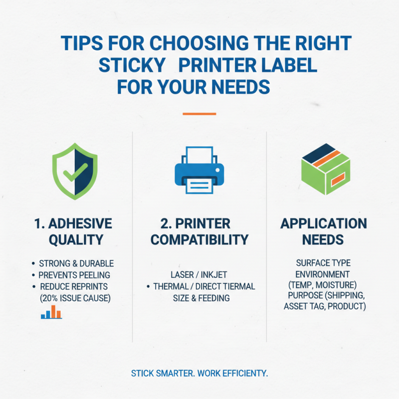 Discover the Best Sticky Printer Labels in China for Your Needs?