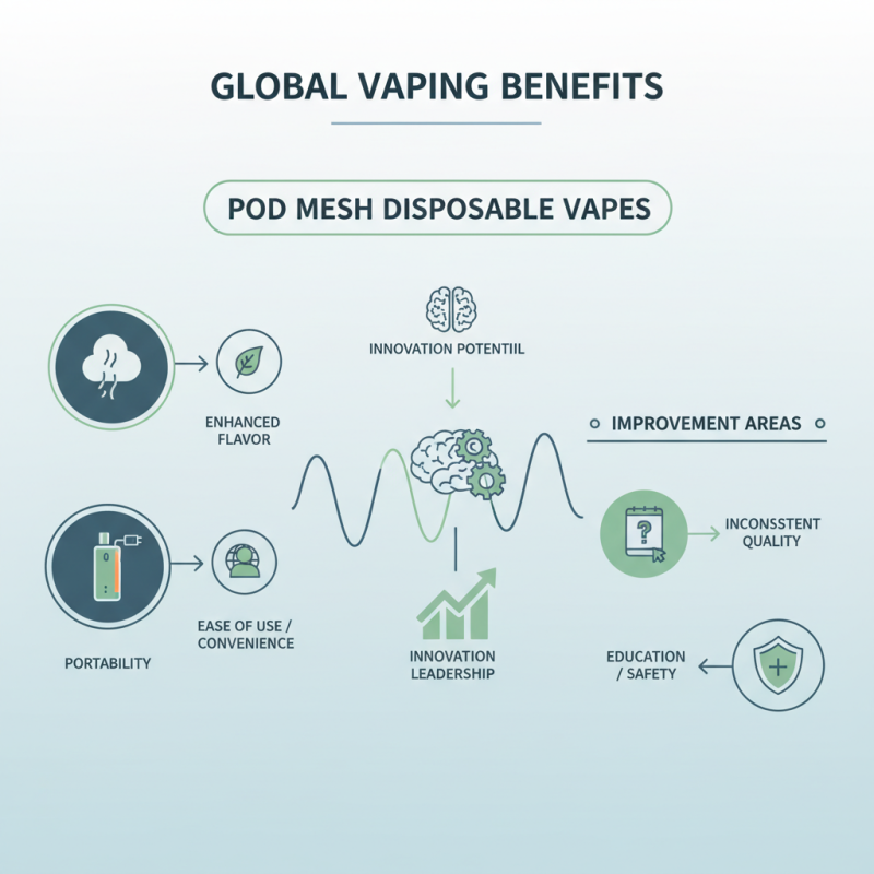 Top Benefits of Pod Mesh Disposable Vape for Global Buyers?