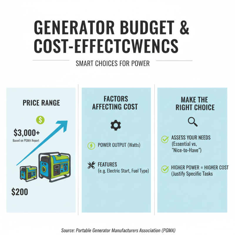 How to Choose the Best Portable Generators for Your Needs?