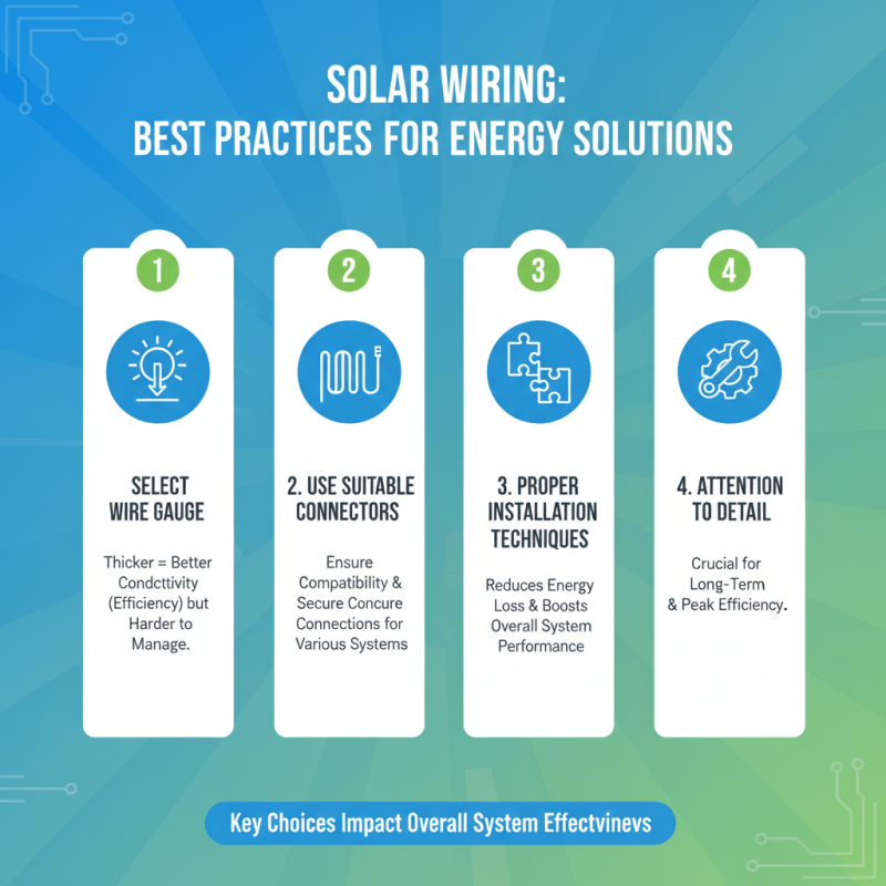 Best Solar Wire Types for Efficient Energy Solutions?