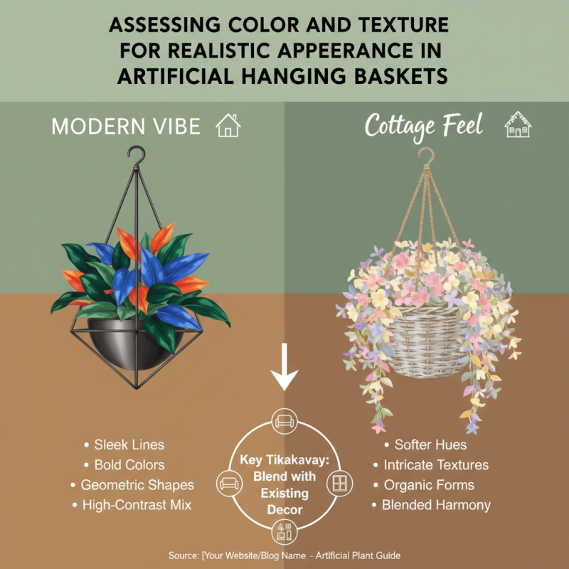 How to Choose Artificial Plants for Hanging Baskets?