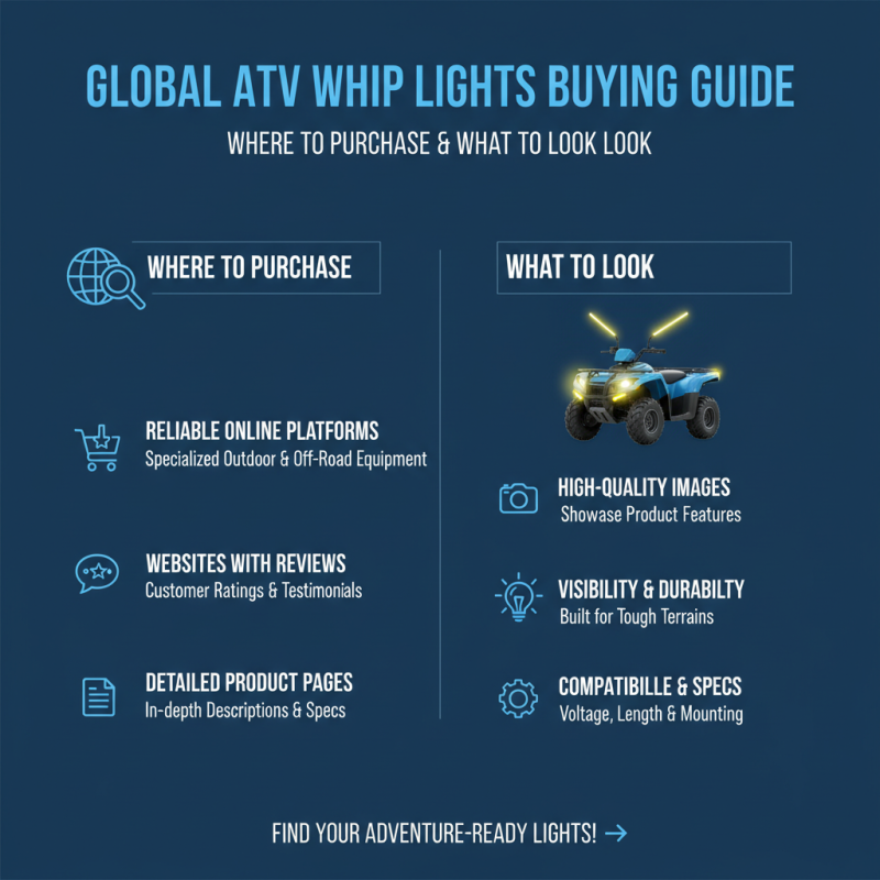 Best ATV Whip Lights in China for Global Buyers?