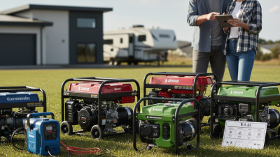 How to Choose the Best Portable Generators for Your Needs?