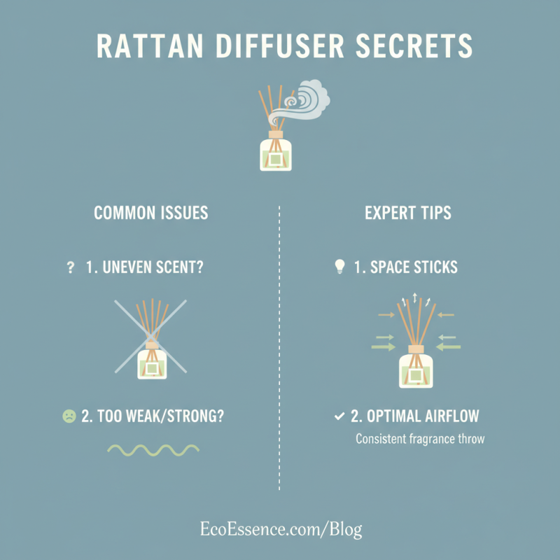 How to Use Rattan Sticks for Diffuser Effectively?