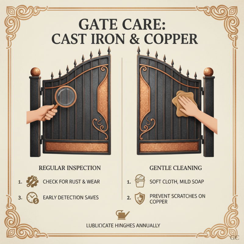 Top Benefits of Cast Iron Inlaid Copper Gate for Home Decor?