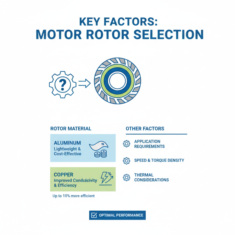 Top 5 Tips for Choosing the Right Motor Rotor?