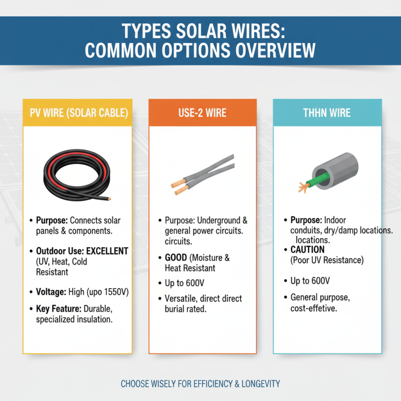 Best Solar Wire Types for Efficient Energy Solutions?