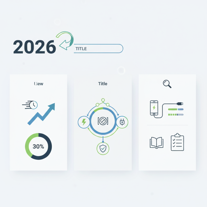 2026 How to Choose the Best Smart Fast Charger for Your Needs?