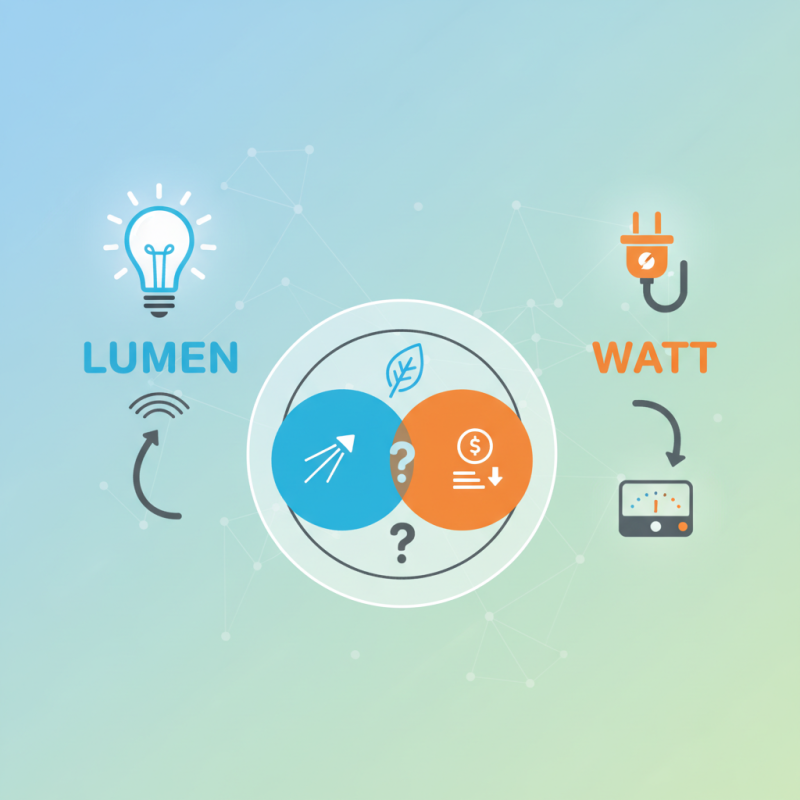 Lumen vs Watt in LED Lighting Which is More Important?